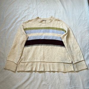 Crème fall sweater